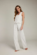 Calça de Alfaiataria "White Venus"