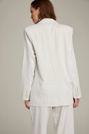 Blazer de Alfaiataria "White Venus"
