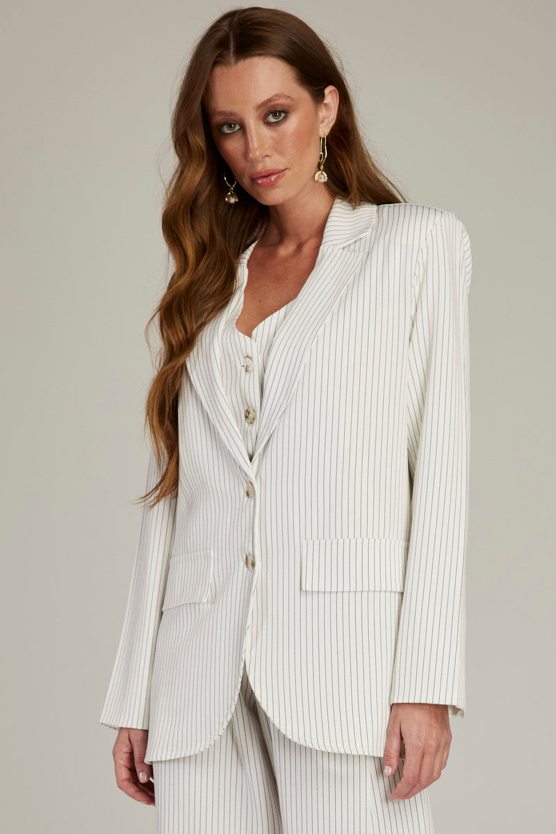 Blazer de Alfaiataria "White Venus"