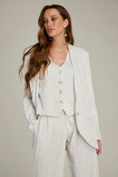 Blazer de Alfaiataria "White Venus"