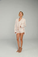 Shorts de Alfaiataria Tweed "Lily"