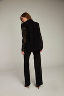 Calça de Alfaiataria "Angelina" Preta
