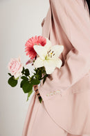 Blazer de Alfaiataria Risca de Giz "Tea Rose"