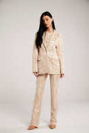 Blazer de Alfaiataria em Renda "Madeleine"