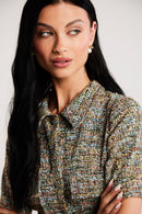 Vestido em Tweed "Pompéia"