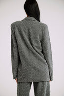 Blazer de Alfaiataria em Tweed "Céleste"