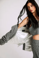 Blazer de Alfaiataria em Tweed "Céleste"